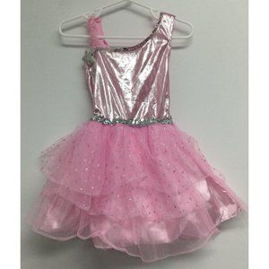 Princess Expressions Girls Pink Ballerina Costume Size S Halloween Role Play
